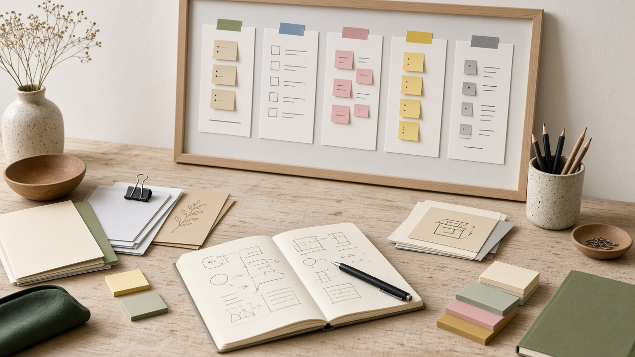 Miro Board Frame Section Checklist from Design Notes (No Invented Coverage Percents) - Result