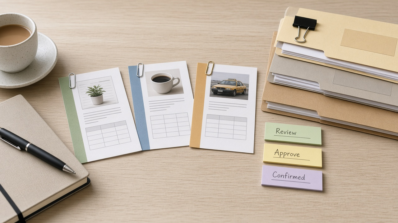 How to Use: Expensify Report Category Receipt Checklist from Policy Notes (No Invented Reimbursement Totals)