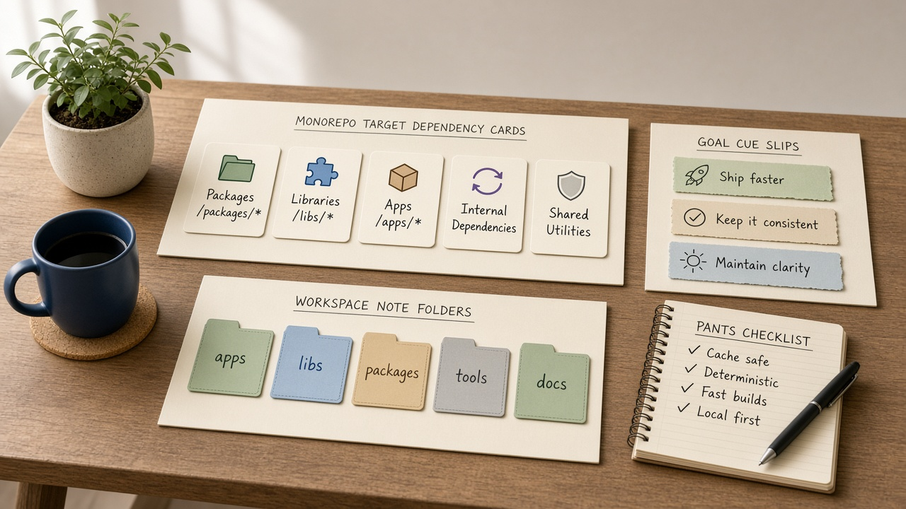How to Use: Pants Monorepo Target Dependency Checklist from Workspace Notes (No Invented Build-Time Seconds)