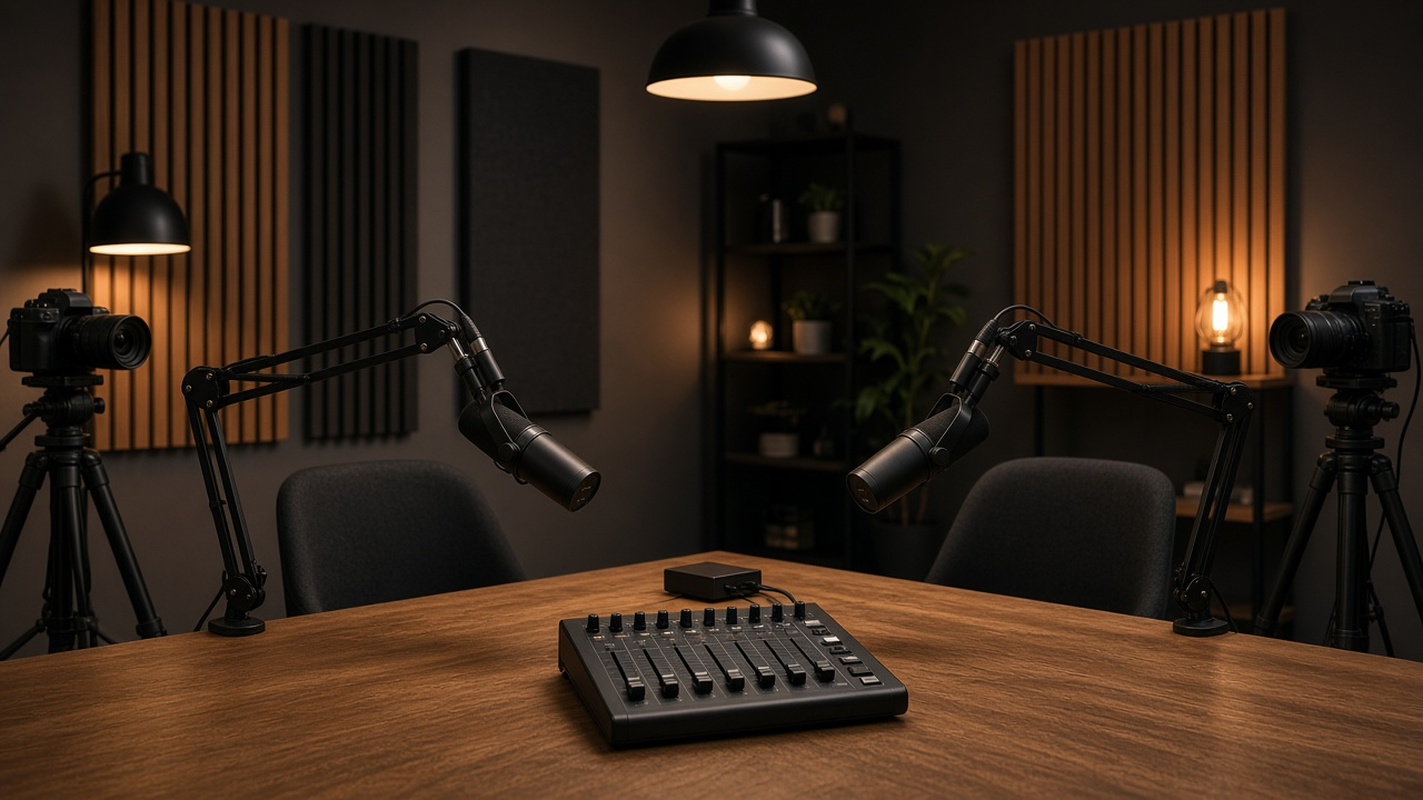How to Use the OBS Studio Scene and Audio Track Plan Prompt for a Two-Host Live Podcast