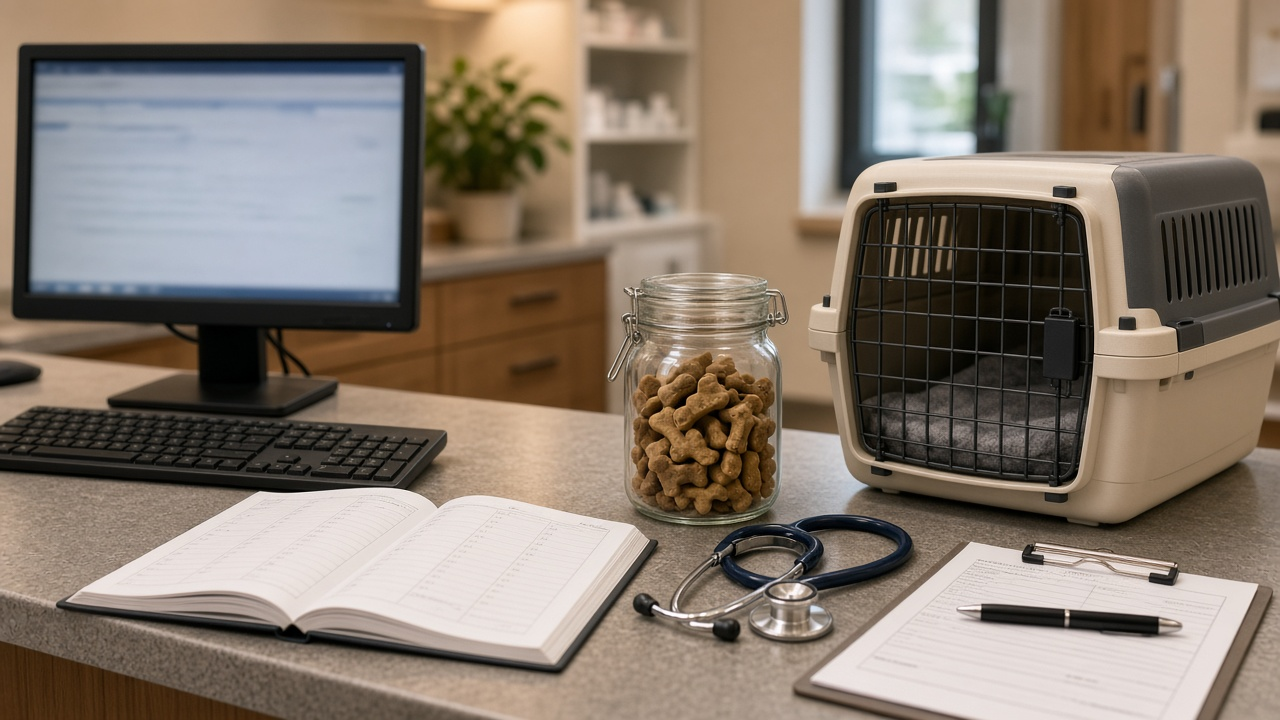 Espanso YAML Match File for a Veterinary Front Desk: Triggers, Forms, and Date Offsets - Result