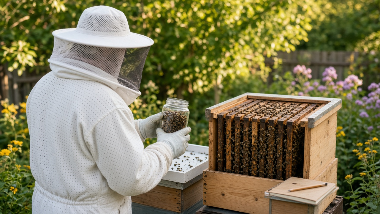 How to Use the Backyard Beekeeper Varroa Mite Plan Prompt to Monitor and Treat Your Hives on Schedule