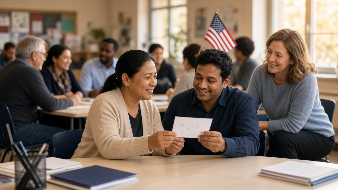 Naturalization Interview Practice Builder for Citizenship Class Teachers: Civics Test Version by Filing Date, Reading and Writing Vocabulary Drills, N-400 Yes or No Question Practice, Mock Interview Scripts, and Answers That Change Locally - Result
