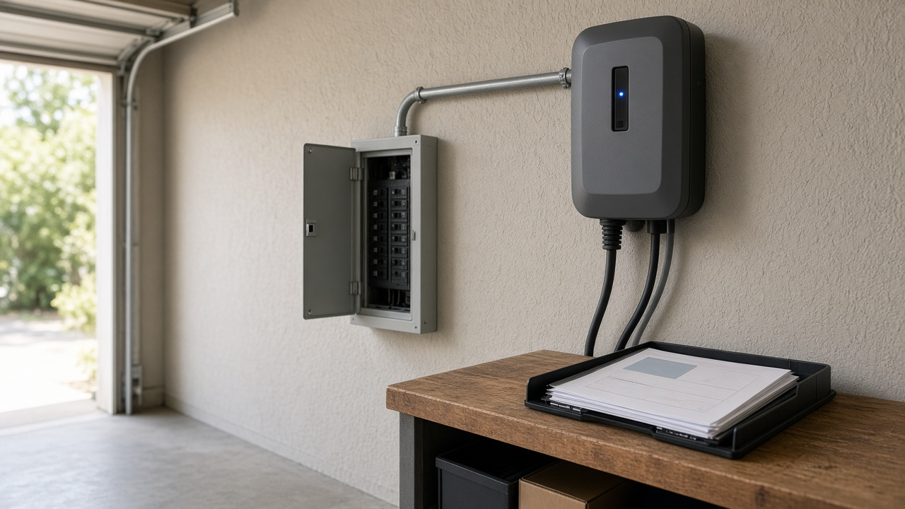 EV Level 2 Home Charger Permit Packet Planner: NEC Load Calc Worksheet, Panel Space Notes, and AHJ Submittal Checklist - Result
