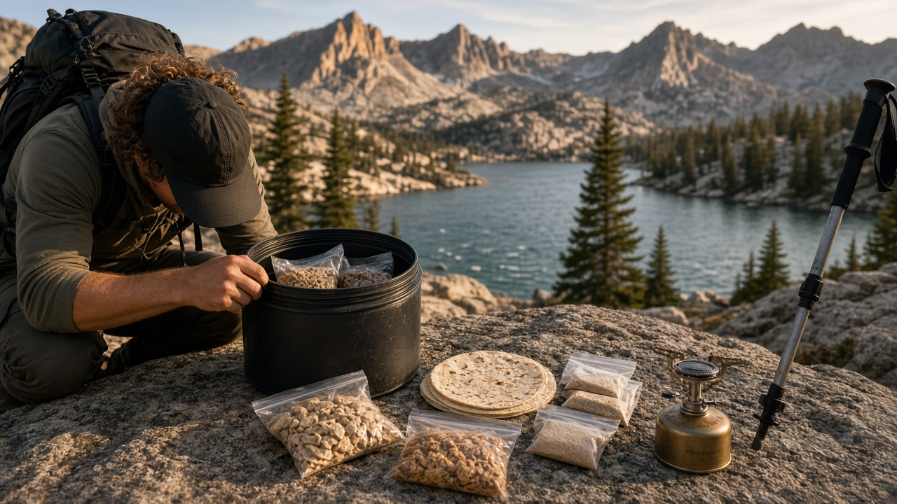 How to Use the Bear Canister Food Planner Prompt to Fit Every Day of Trail Food in the Can