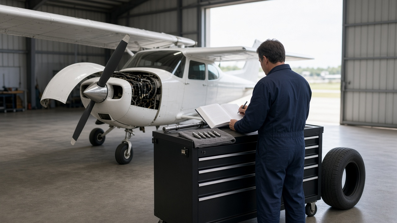 Aircraft Maintenance Logbook Entry Writer for Airframe and Powerplant Mechanics: 14 CFR 43.9 Work Entries, 43.11 Annual Inspection Sign-Off Wording, AD Compliance Records, and Discrepancy Lists - Result