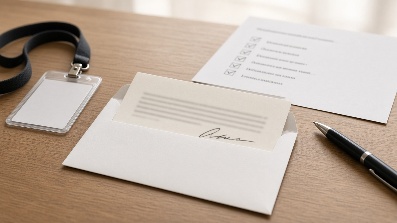 Resignation Letter Writer: Notice Date and Handover Plan - Result