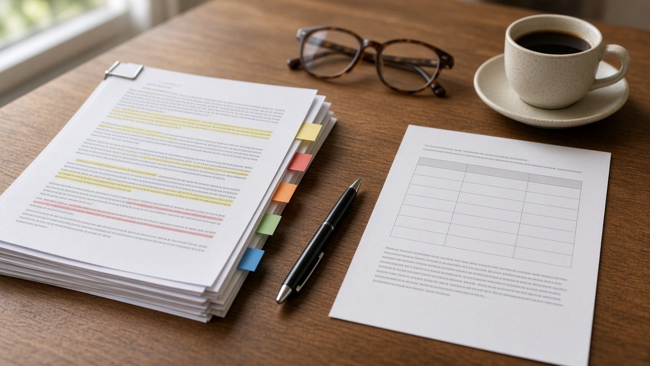 Document Review Prompt: Contract Clause Table and Red Flags - Result