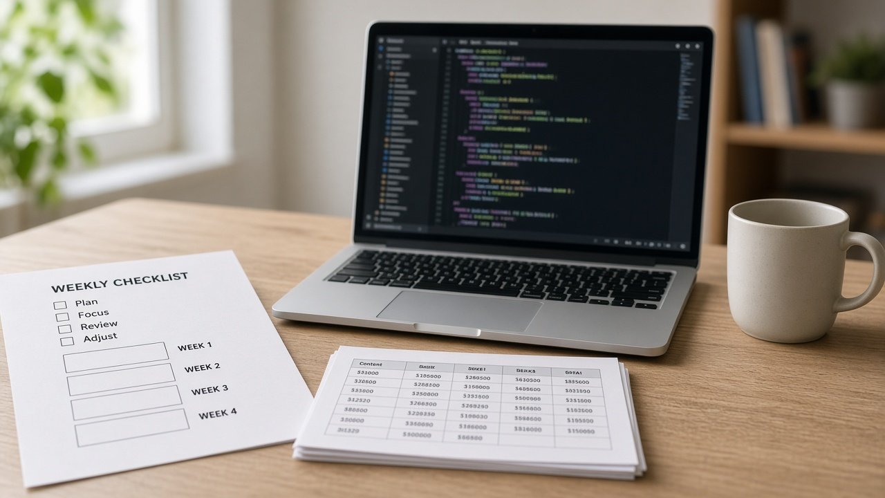 Python Learning Sprint from Goals and Weekly Hours - Result